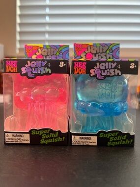 NeeDoh Jelly Squish Jellyfish Squishy Toy Schylling